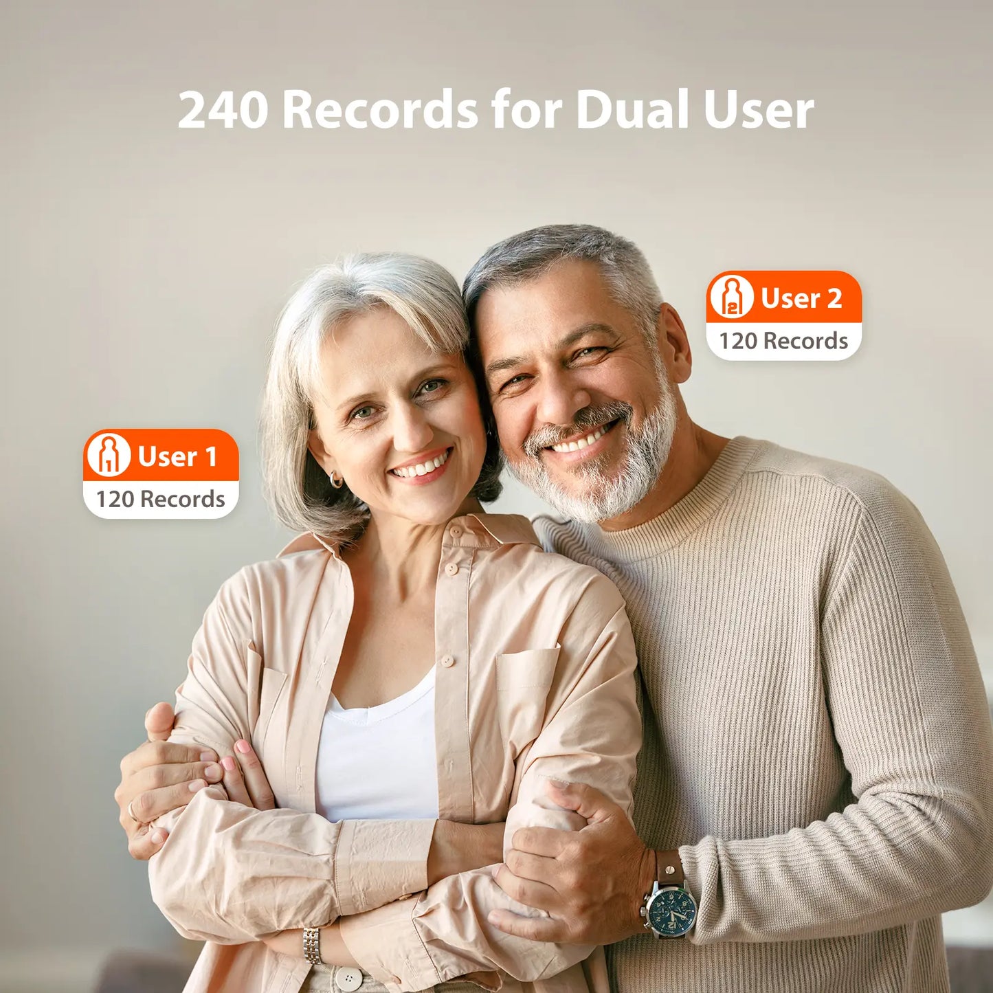iHealth Bluetooth Blood Pressure Monitor – HSA/FSA Eligible, Large Cuff, Color Display & Dual User Memory